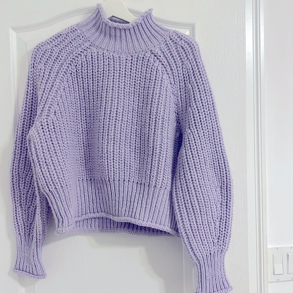 Purple Knitted Sweater H&M - Picture 1 of 2